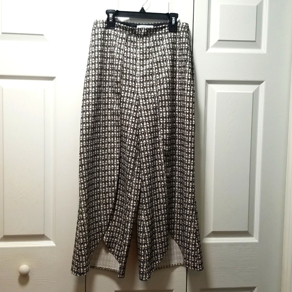 Atmosphere from Primark Wide Leg Pants - Size 4 Geometric pattern